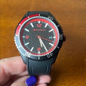 Audi sport watch.